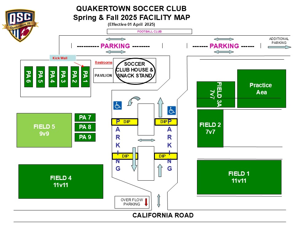 2025 Field Map